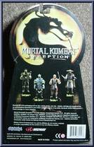 Scorpion from Mortal Kombat - Series 1 - Deception manufactured by Jazwares [Back]