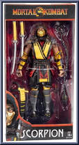 Scorpion from Mortal Kombat - Basic Series manufactured by McFarlane [Front]