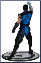 Sub-Zero from Mortal Kombat - Basic Series manufactured by McFarlane [Loose]