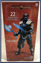 Sub-Zero from Mortal Kombat - Basic Series manufactured by McFarlane [Back]
