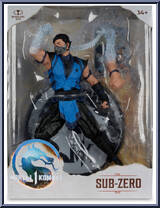 Sub-Zero from Mortal Kombat - Basic Series manufactured by McFarlane [Front]