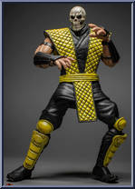 Scorpion from Mortal Kombat - Basic Series manufactured by Storm Collectibles [Loose]