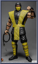 Scorpion from Mortal Kombat - Basic Series manufactured by Storm Collectibles [Loose]