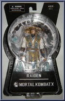 Raiden from Mortal Kombat X - Series 1 manufactured by Mezco [Front]
