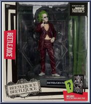 Beetlejuice (Maroon Suit) from Movie Maniacs (2023) - Beetlejuice manufactured by McFarlane [Front]