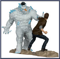 Jack O'Malley vs Snowman from Movie Maniacs (2023) - Red One manufactured by McFarlane [Loose]