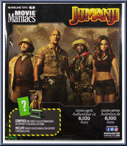 Professor Sheldon Oberon from Movie Maniacs (2023) - Jumanji manufactured by McFarlane [Back]
