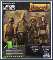 Ruby Roundhouse from Movie Maniacs (2023) - Jumanji manufactured by McFarlane [Back]