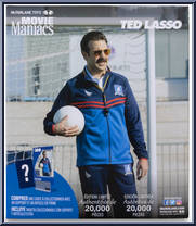 Ted Lasso from Movie Maniacs (2023) - Ted Lasso manufactured by McFarlane [Back]