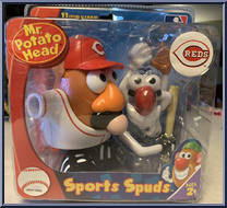 Cincinnati Reds from Mr. Potato Head - MLB Sports Spuds manufactured by Hasbro [Front]