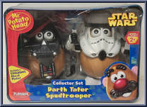 Darth Tater / Spudtrooper from Mr. Potato Head - Star Wars manufactured by Hasbro [Front]