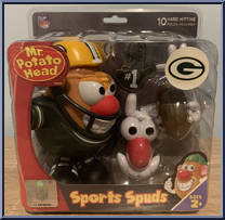 Green Bay Packers from Mr. Potato Head - NFL Sports Spuds manufactured by Hasbro [Front]