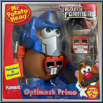 Optimash Prime from Mr. Potato Head - Transformers manufactured by Hasbro [Front]