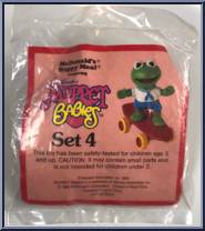 Kermit (Skateboard) from Muppet Babies - Basic Series manufactured by McDonald's [Front]