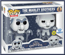 Marley Brothers (Glows in the Dark) from Muppet Christmas Carol - Pop! Sets manufactured by Funko [Front]