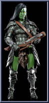 Deluxe Female Orc Builder from Mythic Legions - War of the Aetherblade manufactured by Four Horsemen [Loose]
