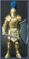Gold Knight from Mythic Legions - Mythic Legions 1.0 manufactured by Four Horsemen [Loose]