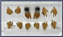 Hands and Feet from Mythic Legions - Arethyr - Accessories manufactured by Four Horsemen [Front]