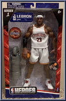 Lebron James from NBA Heroes - 12" Scale manufactured by Jazwares [Front]