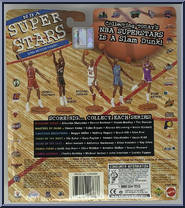 Dennis Rodman (Bulls) from NBA Superstars - 98/99 Season manufactured by Mattel [Back]
