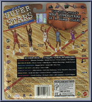 Dennis Rodman (Lakers) from NBA Superstars - 98/99 Season manufactured by Mattel [Back]
