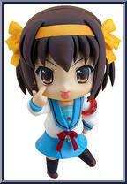 Haruhi Suzumiya from Nendoroid - Melancholy of Haruhi Suzumiya manufactured by Good Smile Company [Loose]
