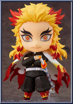 Kyojuro Rengoku from Nendoroid - Demon Slayer: Kimetsu no Yaiba manufactured by Good Smile Company [Loose]