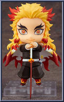 Kyojuro Rengoku from Nendoroid - Demon Slayer: Kimetsu no Yaiba manufactured by Good Smile Company [Loose]