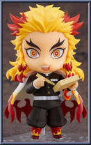 Kyojuro Rengoku from Nendoroid - Demon Slayer: Kimetsu no Yaiba manufactured by Good Smile Company [Loose]