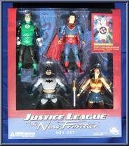 Green Lantern / Superman / Batman / Wonder Woman from New Frontier - Box Sets manufactured by DC Direct [Front]