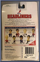 Chris Chelios from NHL Headliners - 1996 Season manufactured by Corinthian [Back]