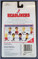 Martin Brodeur from NHL Headliners - 1996 Season manufactured by Corinthian [Back]
