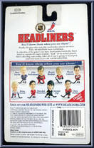 Patrick Roy from NHL Headliners - 1997 Season manufactured by Corinthian [Back]
