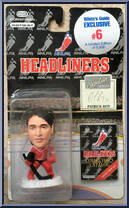 Patrick Roy from NHL Headliners - White's Guide manufactured by Corinthian [Front]