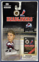 Peter Forsberg from NHL Headliners - 1997 Season manufactured by Corinthian [Front]