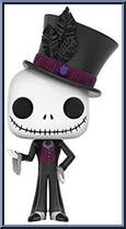 Dapper Jack Skellington from Nightmare Before Christmas - Pop! Vinyl Figures manufactured by Funko [Loose]