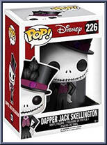 Dapper Jack Skellington from Nightmare Before Christmas - Pop! Vinyl Figures manufactured by Funko [Front]