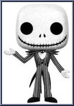 Jack Skellington (Diamond) from Nightmare Before Christmas - Pop! Vinyl Figures manufactured by Funko [Loose]