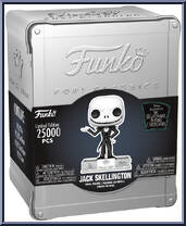 Jack Skellington (25th Anniversay Tin) from Nightmare Before Christmas - Pop! Vinyl Figures manufactured by Funko [Front]