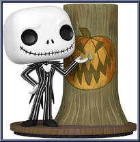 Jack Skellington (Halloween Door) (Deluxe) from Nightmare Before Christmas - Pop! Vinyl Figures manufactured by Funko [Loose]