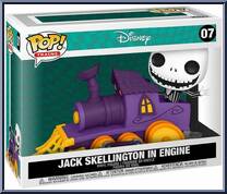 Jack Skellington in Engine (Trains) from Nightmare Before Christmas - Pop! Vinyl Figures manufactured by Funko [Front]
