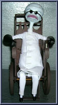 Evil Scientist (Dr. Finklestein) from Nightmare Before Christmas - 16" Scale Figures manufactured by Jun Planning [Loose]