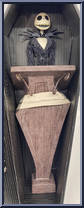 Jack & Podium (Dark Green Coffin) from Nightmare Before Christmas - 16" Coffins manufactured by Jun Planning [Front]