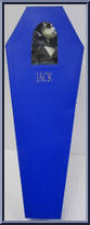 Jack Skellington (Blue Royal Coffin) (Whistle) from Nightmare Before Christmas - 16" Coffins manufactured by Jun Planning [Front]