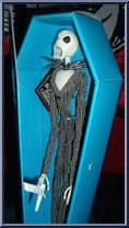 Jack Skellington (Blue Sky Coffin) (Yelling) from Nightmare Before Christmas - 16" Coffins manufactured by Jun Planning [Loose]