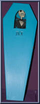Jack Skellington (Blue Sky Coffin) (Yelling) from Nightmare Before Christmas - 16" Coffins manufactured by Jun Planning [Front]