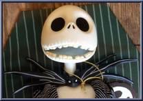 Jack Skellington (Green Dark Coffin) (2 Heads: Worry, Open Mouth) from Nightmare Before Christmas - 16" Coffins manufactured by Jun Planning [Loose]