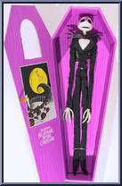 Jack Skellington (Pink Lavender Coffin) (Open Mouth) from Nightmare Before Christmas - 16" Coffins manufactured by Jun Planning [Loose]