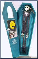 Jack Skellington (Teal Coffin) (Smile) from Nightmare Before Christmas - 16" Coffins manufactured by Jun Planning [Loose]