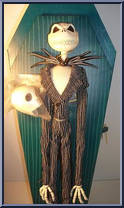 Jack Skellington (Teal Dark Coffin) (2 Heads: Evil Grin, Surprise) from Nightmare Before Christmas - 16" Coffins manufactured by Jun Planning [Loose]